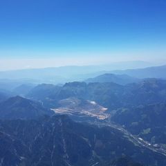 Verortung via Georeferenzierung der Kamera: Aufgenommen in der Nähe von Landl, Österreich in 4200 Meter